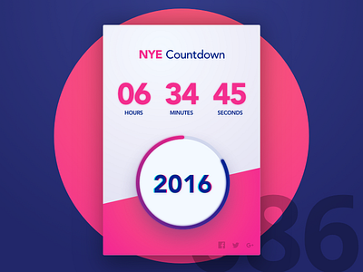 Day 86 - NYE Countdown