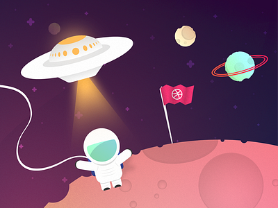 Planet Dribbble - Invite Giveaway