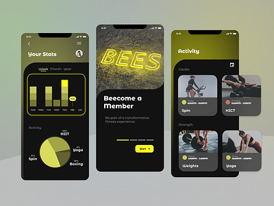 BEES Fitness Studio app