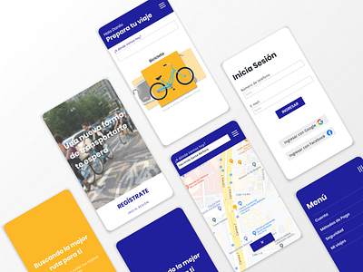 Transporte Multimodal design ui ux