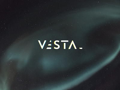 Vestal cosmic logo space vestal