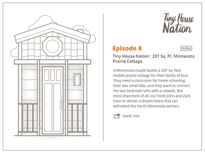 Fyi.tv Tiny House Nation illustration