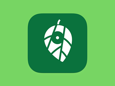 Organic Maps app app icon branding icon ios icon leaf logo map pin ui vector