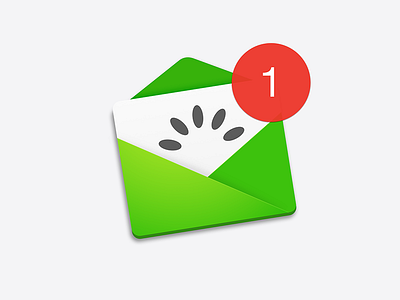 Kiwi mail email green icon kiwi mail notification osx post