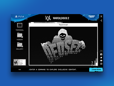 Watch Dogs 2 dedsec game hack ipad linux os playstation ps4 system ui watch dogs wd2