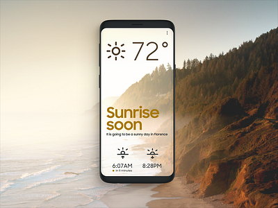 🌅 app icon ios iphone mac osx sun sunrise ui ux weather