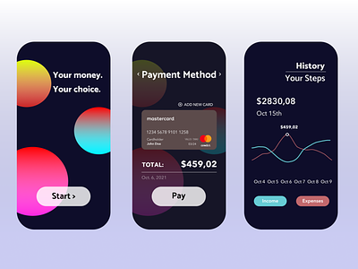 Daily UI Challenge 002 (Credit Card Check Out) | Mobile App