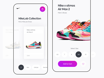 Sneakers mobile app airmax app e commerce mobile nike nikelab sneakers sport store app