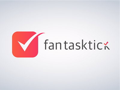 Fantasktick Logo...🤓 app branding design flat icon illustration logo ui ux vector web