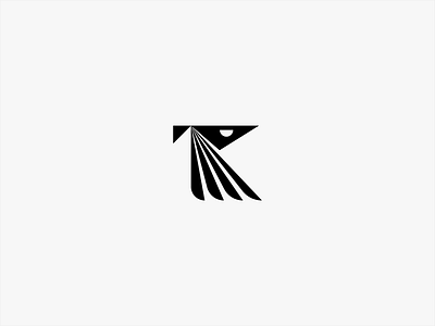 Letter K bird 2.0 aggresive bird feather geometric icon k logo letter k logo mark minimal smart symbol tale wing