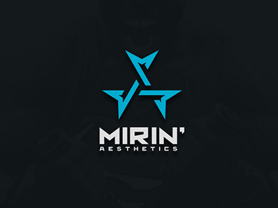 Logo for Mirin Aesthetics aesthetics athletic branding logo sport