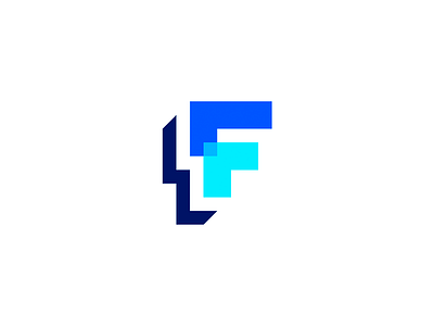 Letter F concept