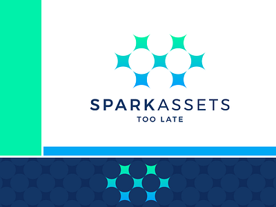 Logo concept - SparkAssets branding clean colorful design geometric icon identity logo logodesign mark minimal modern vector