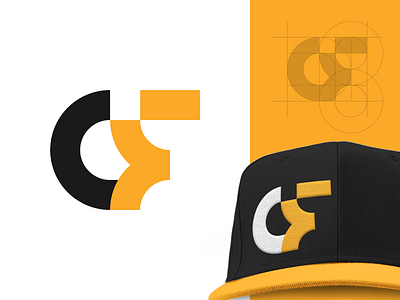 CF+arrow arrow branding cf clean design geometric icon logo mark minimal smart symbol