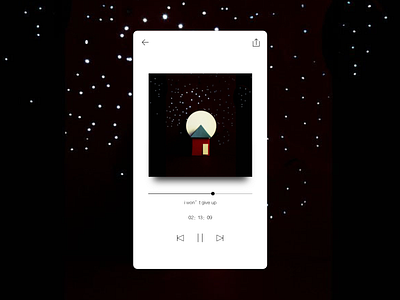 Simple music player ai music sketch