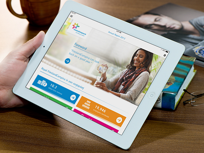 FrieslandCampina for iPad • 2013