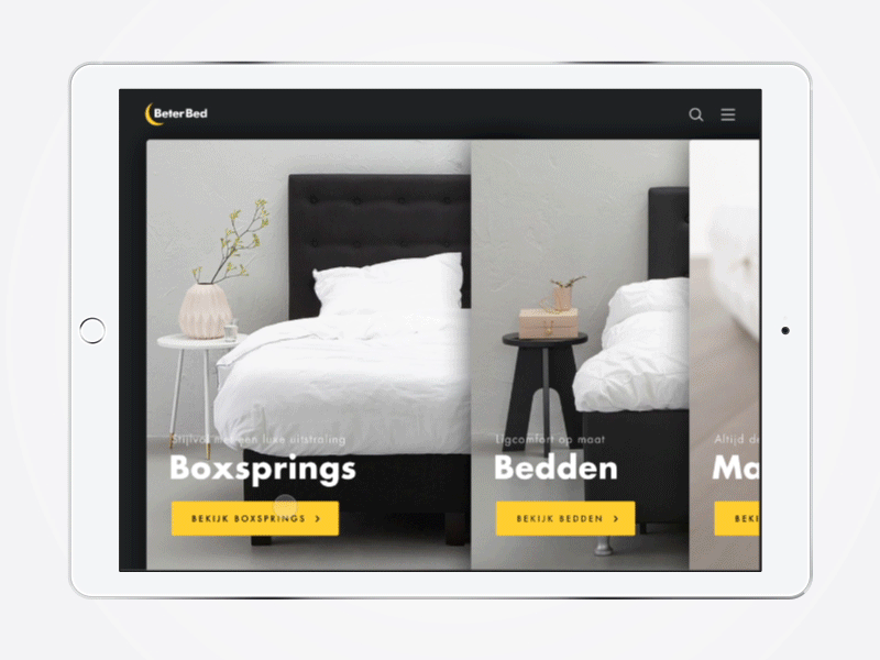 Azië Knop tekort Beter Bed App by Merel Backers on Dribbble