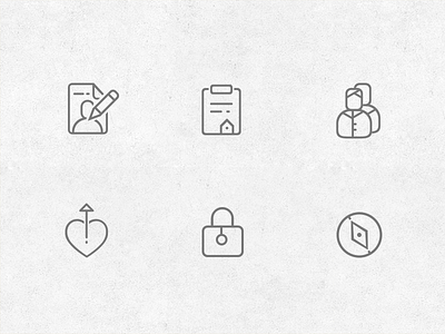 Flat Icons edit flat group icon location password plan