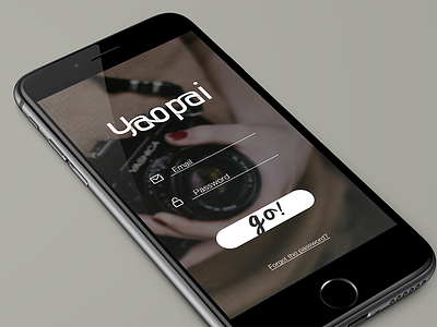 Login page ios login register ui