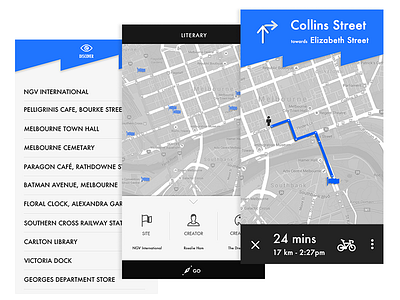 Navigation flow direct flag heritage history identity ios locate logo map marker