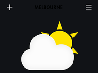 Weather App#2 by Ethan Ma on Dribbble