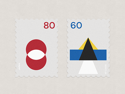 postage stamp #7 flag geometric japan mail minimal national flag postage stamp st lucia stamp