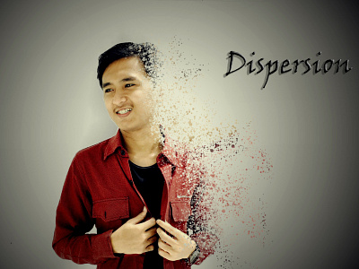 Dispersion photo animation logo photo