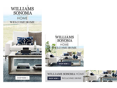 E Marketing For Williams Sonoma Home By Aristravelsphere On Dribbble