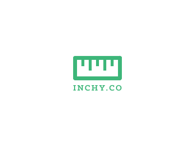 Inchy.co branding. branding