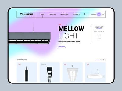 Mixlight - Lighting Design design light ui ux web webdesign