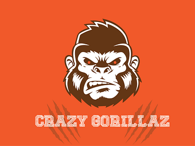 Crazy Gorillaz Minimal Logo