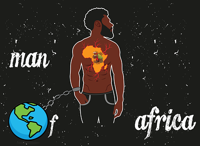 Man Of Africa design graphic design illustration illustrator