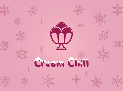 Cream Chill branding design graphic design illustration illustrator logo typography vector