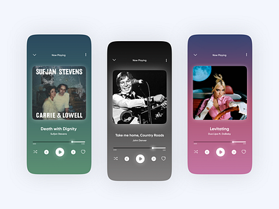 Music App concept UI by Autumn Design