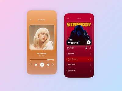 Music App concept UI by Autumn Design