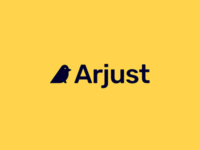 Arjust Logo 🦜 bird brand branding digital design ecommerce icon idenity logo typography web