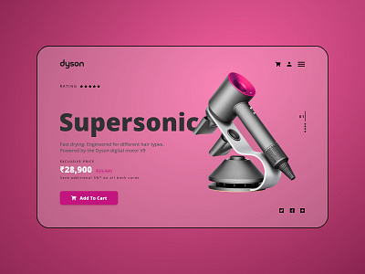 Dyson Landing Page