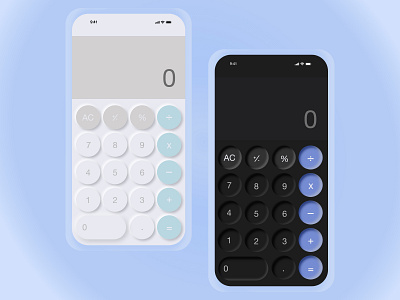 Calculator app ui