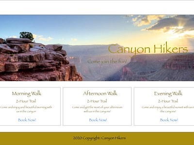 Canyon Hikers Artboard