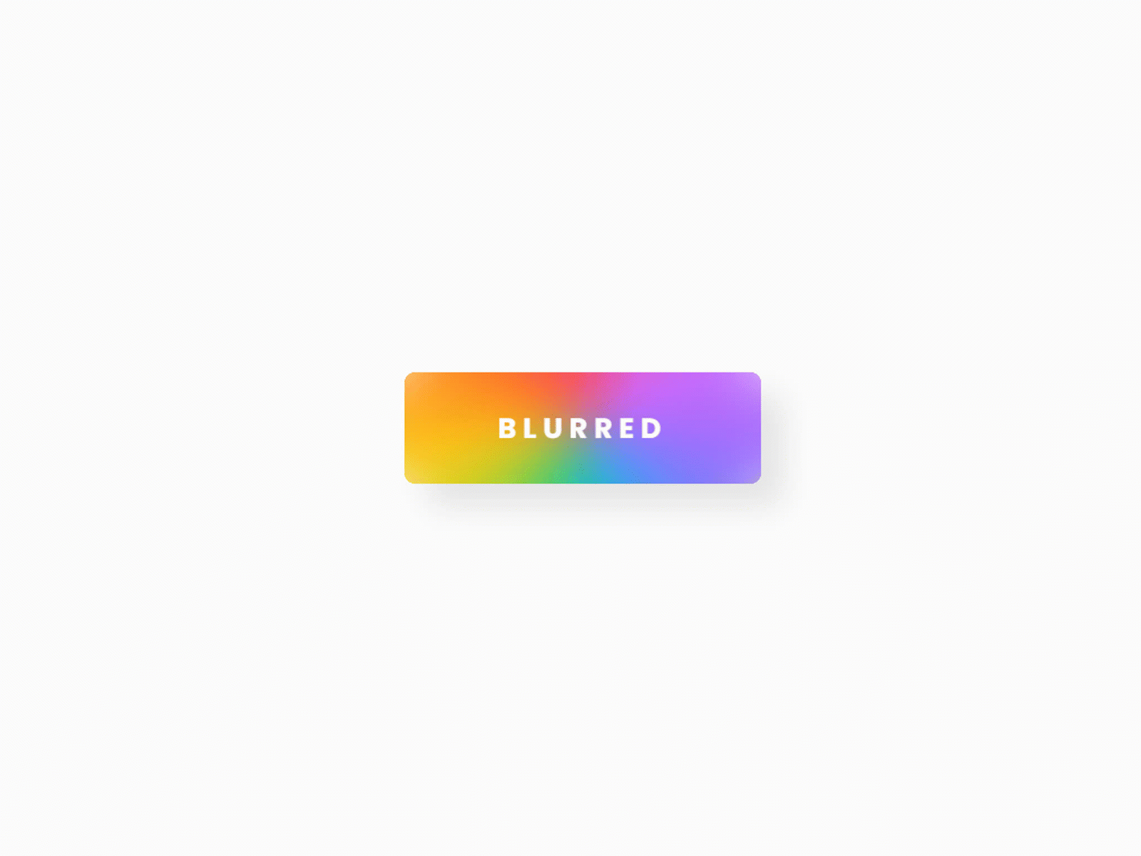 Blurred Gradient Button Animation 😀