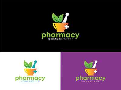 Pharmacy Logo Design business logo colorful logo company logo design flat logo logo logo branding logo creation pharmacy logo design 2021