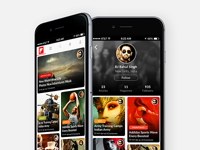 Flipboard App Concept