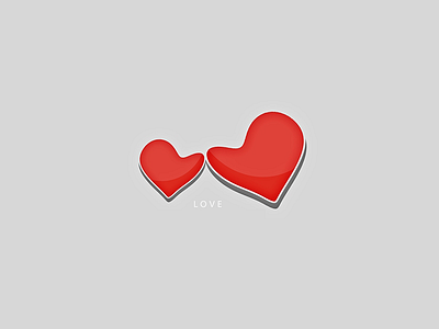 Little Hearts design graphic heart minimal