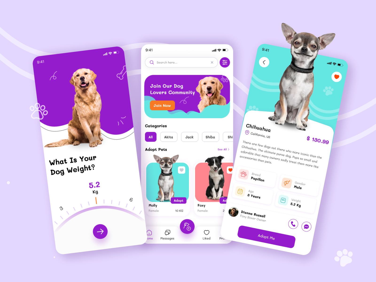 Dog Store App by techticaldesign on Dribbble