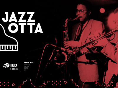 Jazzotta - Jazz Festival Florence branding florence italy jazz jazzotta music pattern piano project