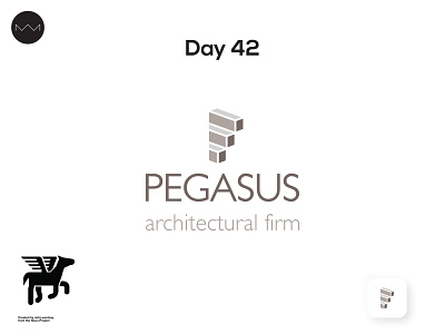 Day 42: Architectural logo adobe dailylogo dailylogochallange design grid illustrator logo logodesign logos vector