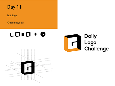 Day 11: DLC Logo adobe dailylogo dailylogochallange day11 design graphicdesign grid illustration illustrator logo logodesign