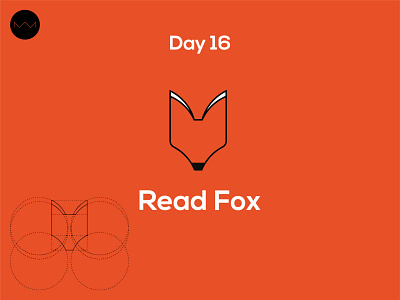 Day 16: Fox Logo dailylogo dailylogochallange design graphicdesign grid illustration illustrator logo logodesign logos