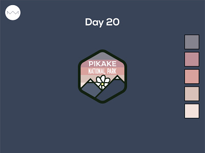 Day 20: National park adobe dailylogo dailylogochallange design graphicdesign illustration illustrator logo logodesign logos