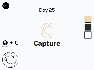 Day 25: Photographer Logo adobe circular logo dailylogo dailylogochallange design grid illustration illustrator logo logodesign logos